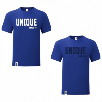 Unique Fitness Unisex Teeshirt - White or Navy Print Options